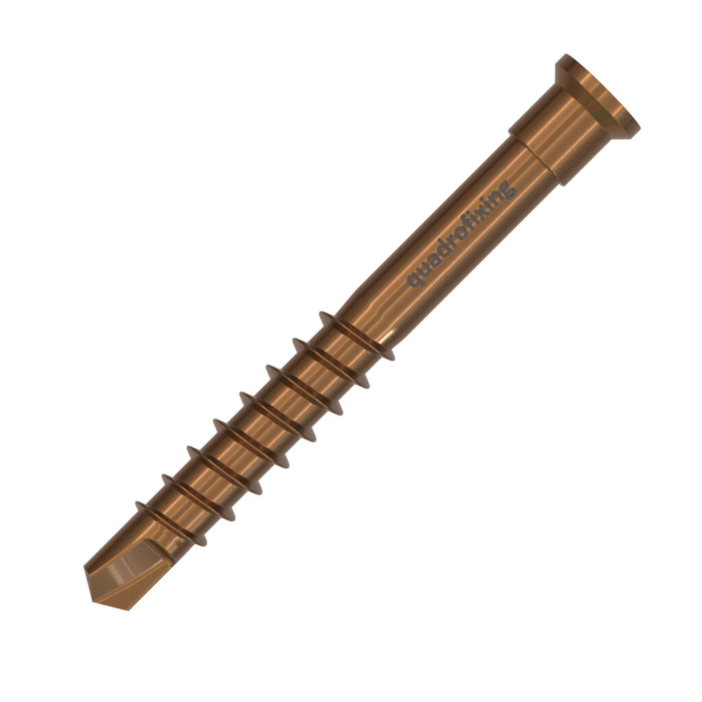 QUADROFIX ALU-DRILL ANTIK C2 – viaszolt teraszcsavar alumíniumhoz, 5,5 × 40 mm